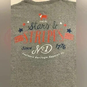 Southern Heritage short sleeve t shirt with pocket Men’s size Large